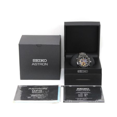  SEIKO セイコー ASTRON 電波ソーラー腕時計 7X52-0AA0