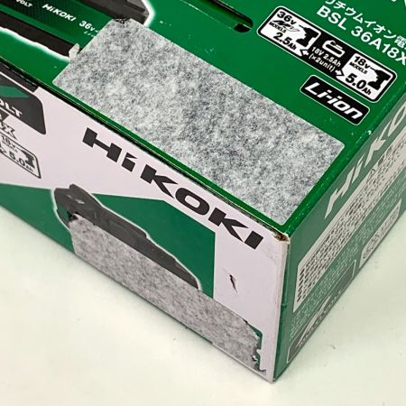  HiKOKI ハイコーキ 純正 マルチボルト リチウムイオン電池 BSL 36A18X