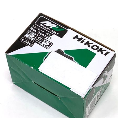  HiKOKI ハイコーキ 純正 マルチボルト リチウムイオン電池 BSL 36A18X