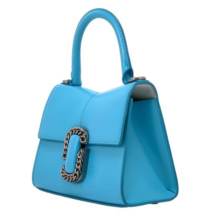  MARC JACOBS マークジェイコブス セントマークバッグ チェーンストラップ欠品 スカイブルー