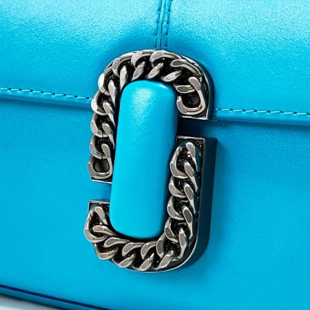  MARC JACOBS マークジェイコブス セントマークバッグ チェーンストラップ欠品 スカイブルー