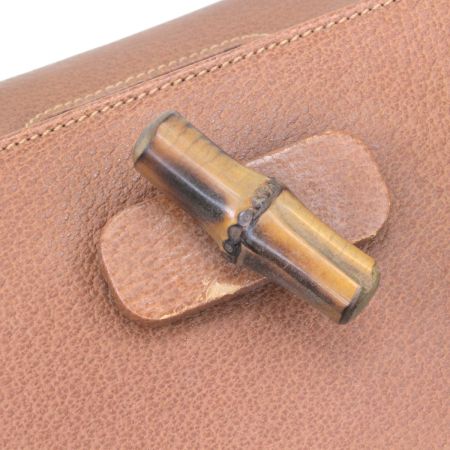 GUCCI グッチ ハンドバッグ バンブー ショルダーストラップ欠品 000.1951.0633 ブラウン