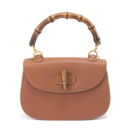 GUCCI グッチ ハンドバッグ バンブー ショルダーストラップ欠品 000.1951.0633 ブラウン