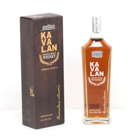  KAVALAN カバラン シングルモルトウイスキー クラシック CLASSIC 1000ml 40度 ギフトBOX付 未開栓
