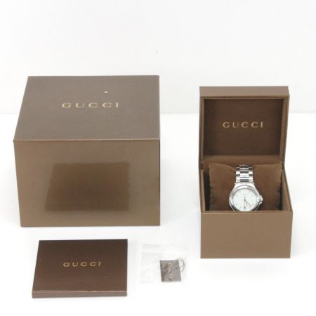  GUCCI グッチ メンズクォーツ ステンレススチール シルバー 9040M