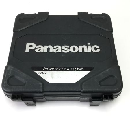  Panasonic パナソニック ドライバドリル 充電池・ケース付 14.4v/18v 130710 EZ74A1 ブラック
