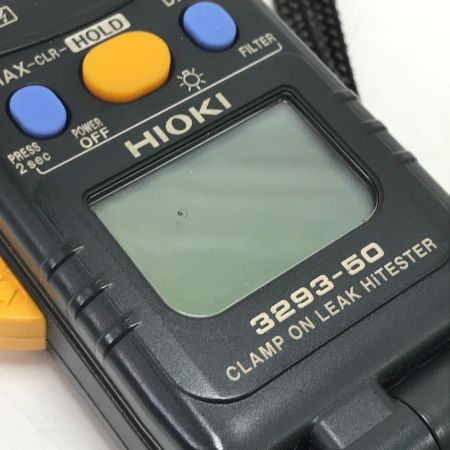  HIOKI クランプオンリークハイテスタ 3293-50