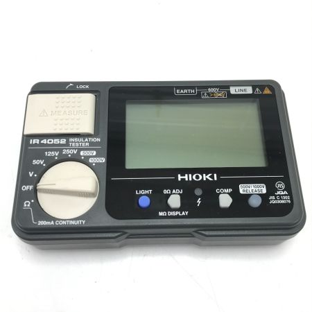  HIOKI 絶縁抵抗計ワイヤレスセット メガー テスター IR4052