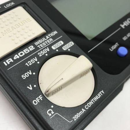  HIOKI 絶縁抵抗計ワイヤレスセット メガー テスター IR4052