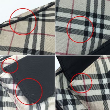  BURBERRY LONDON バーバリーロンドン ウエストポーチ チェック柄 BV459-496