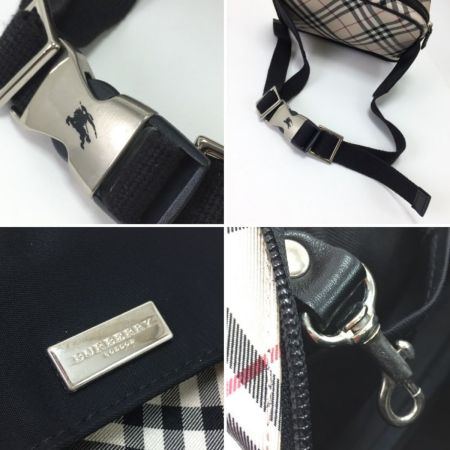 BURBERRY LONDON バーバリーロンドン ウエストポーチ チェック柄 BV459-496
