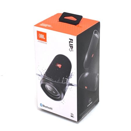  JBL FLIP5 Bluetooth ポータブル ウォータープルーフ スピーカー JBLFLIP5BLK