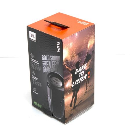  JBL FLIP5 Bluetooth ポータブル ウォータープルーフ スピーカー JBLFLIP5BLK