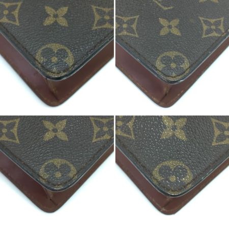  LOUIS VUITTON ルイヴィトン セカンドバッグ モノグラム・エクリプス ポシェットオム 外ポケットベタ有 M51795 ブラウン