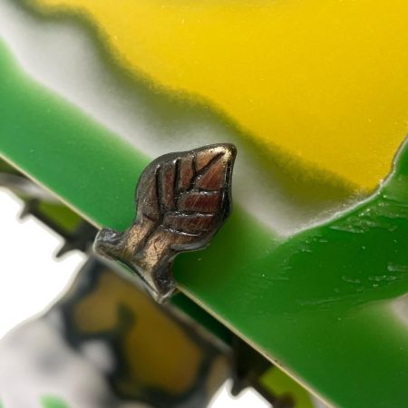    デスクスタンド ガレ風 アンティークテーブルランプ