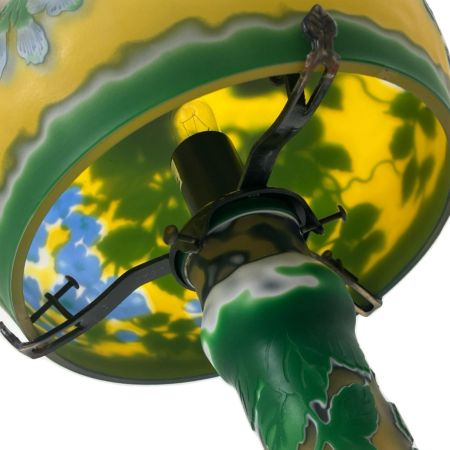    デスクスタンド ガレ風 アンティークテーブルランプ