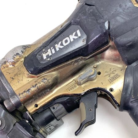  HiKOKI ハイコーキ エアツール 高圧ロール釘打機 NV75HR2 動作確認済 ゴールド