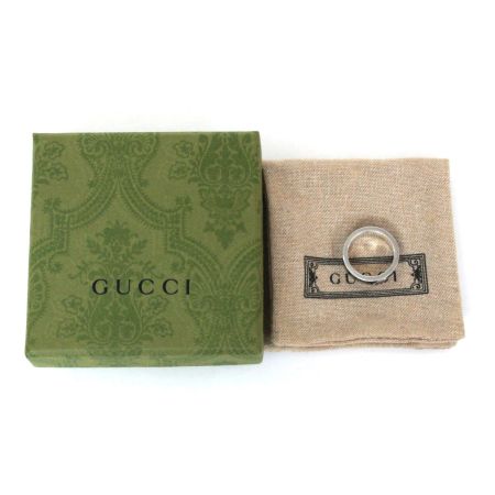  GUCCI グッチ インターロッキング リング 指輪 15号 Ag925