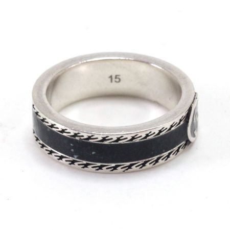  GUCCI グッチ インターロッキング リング 指輪 15号 Ag925