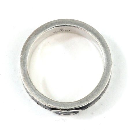  GUCCI グッチ インターロッキング リング 指輪 15号 Ag925