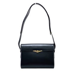 $$ Cartier カルティエ サファイアライン ショルダーバッグ ブラック Cランク