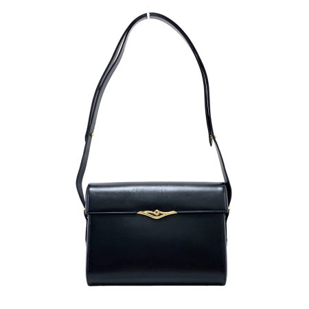  Cartier カルティエ サファイアライン ショルダーバッグ ブラック