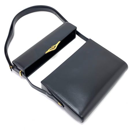  Cartier カルティエ サファイアライン ショルダーバッグ ブラック