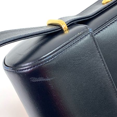  Cartier カルティエ サファイアライン ショルダーバッグ ブラック