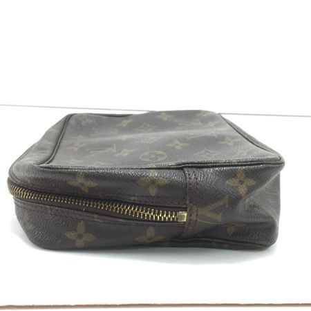  LOUIS VUITTON ルイヴィトン コスメポーチ モノグラム トゥルーストワレット2 中ベタツキあり使用不可 M47524