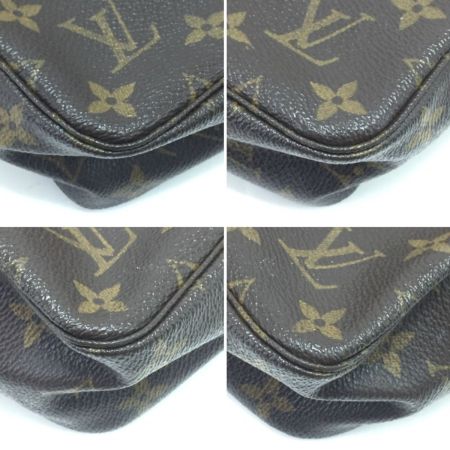  LOUIS VUITTON ルイヴィトン コスメポーチ モノグラム トゥルーストワレット2 中ベタツキあり使用不可 M47524