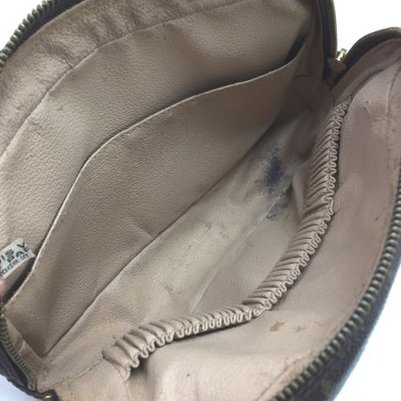  LOUIS VUITTON ルイヴィトン コスメポーチ モノグラム トゥルーストワレット2 中ベタツキあり使用不可 M47524