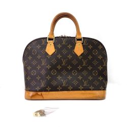 $$ LOUIS VUITTON ルイヴィトン モノグラム アルマ ハンドバッグ M51130 Cランク