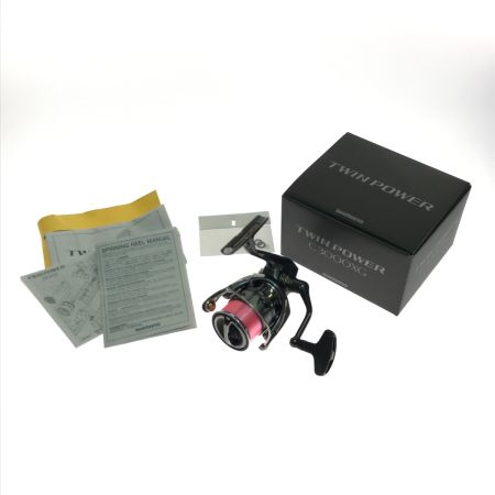  SHIMANO シマノ 24ツインパワーC3000XG 程度AB 箱付 釣り用品 リール スピニングリール 046826