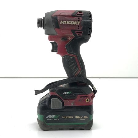  HiKOKI ハイコーキ インパクトドライバ WH36DD レッド