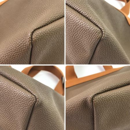  Herve Chapelier ハンドバッグ ヴィゴーニュ 707GP ブラウン