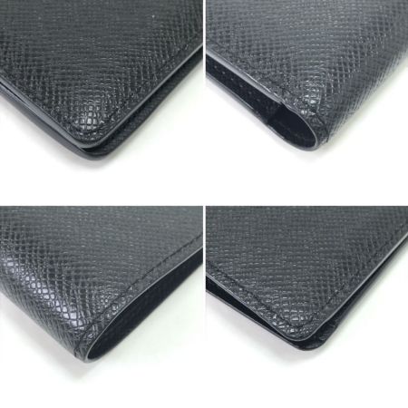  LOUIS VUITTON ルイヴィトン 2つ折り財布 タイガ ポルトフォイユ・ミュルティプル M30295 ブラック
