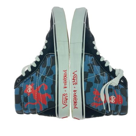  VANS×KROOKED ニューバランス×クルキッド ハイカットスニーカー 27.5cm ブラック
