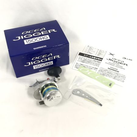  SHIMANO シマノ 両軸リール 11オシアジガー1500HG 傷汚れ有 02745