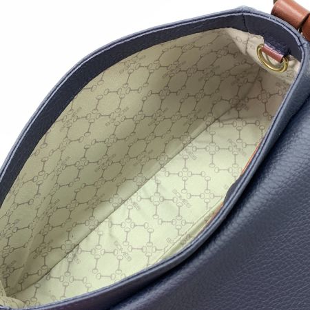  Somes Saddle ソメスサドル セミショルダーバッグ ストラップ付 ネイビー