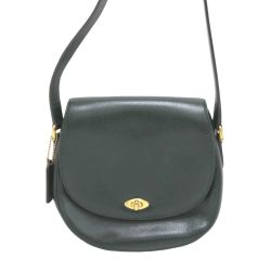 $$ COACH コーチ オールドコーチ ショルダーバッグ M4E-4401 グリーン Bランク