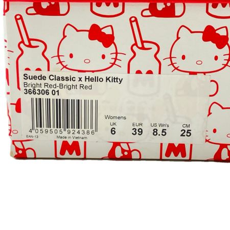  PUMA プーマ Suede Classic×Hallo Kitty スウェード クラシック×ハローキティ 25cm