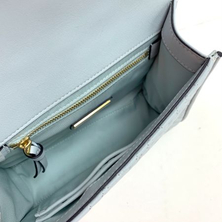  TORY BURCH トリーバーチ チェーンショルダーバッグ スモールフレミングバッグ スカイブルー