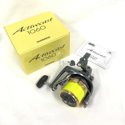 $$ SHIMANO シマノ スピニングリール 10アクティブキャスト1060 02637 Bランク
