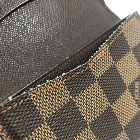  LOUIS VUITTON ルイヴィトン カードケース ダミエ アンヴェロップ・カルト ドゥ ヴィジット N62920 ブラウン