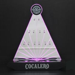 $$  COCALERO コカレロボムタワー LEDディスプレイ グラス12個付き Sランク