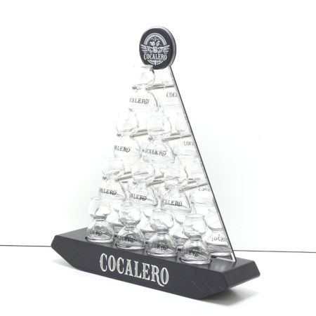   COCALERO コカレロボムタワー LEDディスプレイ グラス12個付き