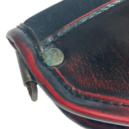  KNICKS ニックス アドバンガラス革ショルダーパッド ADV-22 レッド