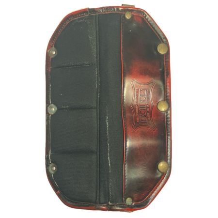  KNICKS ニックス アドバンガラス革ショルダーパッド ADV-22 レッド