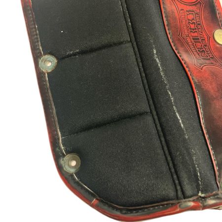  KNICKS ニックス アドバンガラス革ショルダーパッド ADV-22 レッド