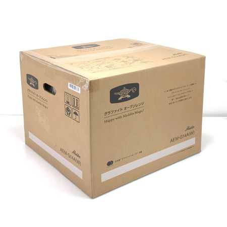  Aladdin アラジン グラファイト オーブンレンジ AEM-G14A（W）2025年製 AEM-G14A